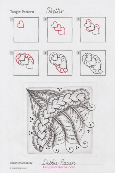 How to draw SKELTER « TanglePatterns.com