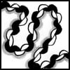 Zentangle pattern: Snookums