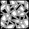 Zentangle pattern: Spaanders