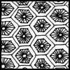 Zentangle pattern: Sparkool
