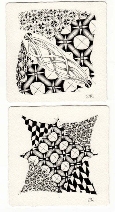 Zentangles by David Rae, featuring Sproxy
