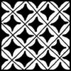 Zentangle pattern: Starbarz