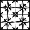 Zentangle pattern: Stargazr. Image © Linda Farmer and TanglePatterns.com. ALL RIGHTS RESERVED. You may use this image for your personal non-commercial reference only. The unauthorized pinning, reproduction or distribution of this copyrighted work is illegal.