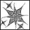 Zentangle pattern: Starawn