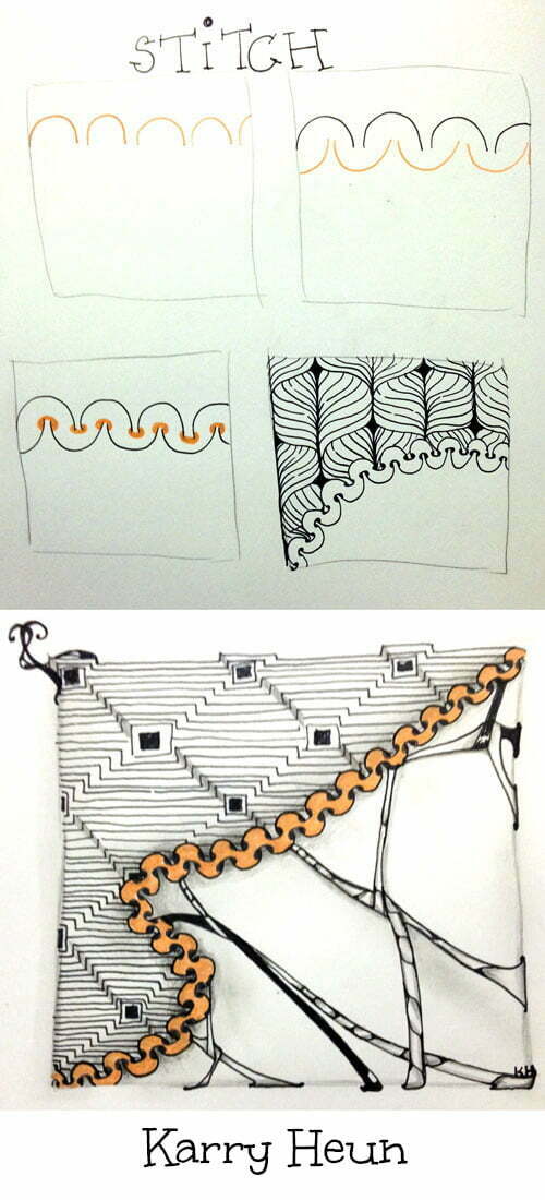 How to draw STITCH by Karry Heun
