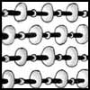 Zentangle pattern: Stone Necklace
