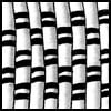Zentangle pattern: Sugarcane