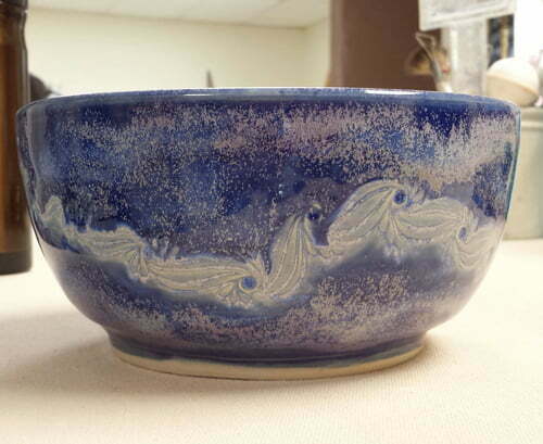 Jenny Lundak's pottery featuring Girlande