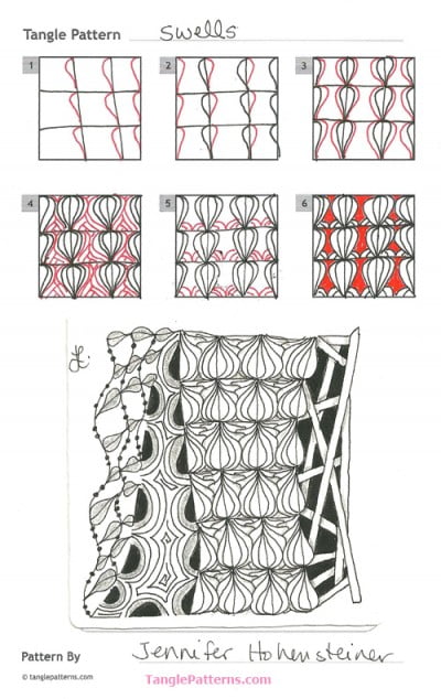 How to draw SWELLS « TanglePatterns.com