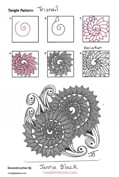 How to draw TRISNAIL « TanglePatterns.com