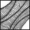 Zentangle pattern: Undling