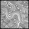Zentangle pattern: Undu. Image © Linda Farmer and TanglePattern