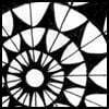 Zentangle pattern: Vano