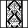 Zentangle pattern: Villah. Image © Linda Farmer and TanglePatterns.com. ALL RIGHTS RESERVED. You may use this image for your personal non-commercial reference only. The unauthorized pinning, reproduction or distribution of this copyrighted work is illegal. 