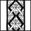 Zentangle pattern: Villah. Image © Linda Farmer and TanglePatterns.com. ALL RIGHTS RESERVED. You may use this image for your personal non-commercial reference only. The unauthorized pinning, reproduction or distribution of this copyrighted work is illegal. 