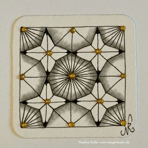 CZT Nadine Roller's Bijou tile featuring Vipi