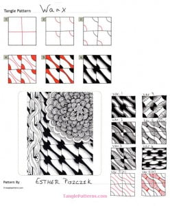 How to draw WAAX « TanglePatterns.com