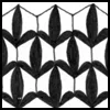 Zentangle pattern: Vita. Image © Linda Farmer and TanglePatterns.com. ALL RIGHTS RESERVED. You may use this image for your personal non-commercial reference only. The unauthorized pinning, reproduction or distribution of this copyrighted work is illegal.