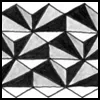 Zentangle pattern: Splitter. Image © Linda Farmer and TanglePatterns.com. ALL RIGHTS RESERVED. You may use this image for your personal non-commercial reference only. The unauthorized pinning, reproduction or distribution of this copyrighted work is illegal.