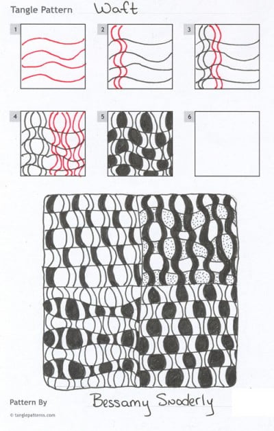 How to draw WAFT « TanglePatterns.com