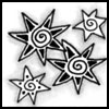 Zentangle pattern: Wazzup. Image © Linda Farmer and TanglePatterns.com. ALL RIGHTS RESERVED. You may use this image for your personal non-commercial reference only. The unauthorized pinning, reproduction or distribution of this copyrighted work is illegal.