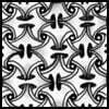 Zentangle pattern: WhatTheWell. Image © Linda Farmer and TanglePatterns.com. ALL RIGHTS RESERVED. You may use this image for your personal non-commercial reference only. The unauthorized pinning, reproduction or distribution of this copyrighted work is illegal.