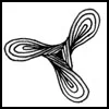 Zentangle pattern: Whirlee