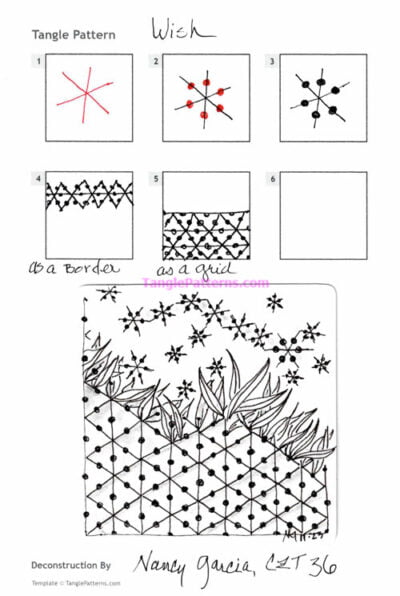 How to draw WISH « TanglePatterns.com