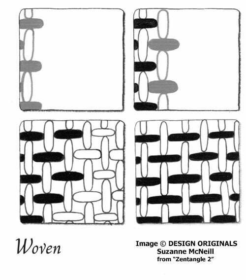 How to draw WOVEN
