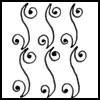 Zentangle pattern: Wrapped. Image © Linda Farmer and TanglePatterns.com. ALL RIGHTS RESERVED. You may use this image for your personal non-commercial reference only. The unauthorized pinning, reproduction or distribution of this copyrighted work is illegal.