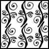 Zentangle pattern: Wrapped.Image © Linda Farmer and TanglePatterns.com. ALL RIGHTS RESERVED. You may use this image for your personal non-commercial reference only. The unauthorized pinning, reproduction or distribution of this copyrighted work is illegal.