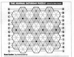 Wall Street Journal puzzle