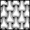 Zentangle pattern: Y-Ful Power