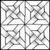 Zentangle pattern: Y-Knot. Image © Linda Farmer and TanglePatterns.com. ALL RIGHTS RESERVED. You may use this image for your personal non-commercial reference only. The unauthorized pinning, reproduction or distribution of this copyrighted work is illegal.