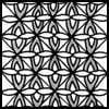 Zentangle pattern: Yam-it. Image © Linda Farmer and TanglePatterns.com. ALL RIGHTS RESERVED. You may use this image for your personal non-commercial reference only. The unauthorized pinning, reproduction or distribution of this copyrighted work is illegal.