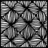 Zentangle pattern: Yincut. Image © Linda Farmer and TanglePatterns.com. ALL RIGHTS RESERVED. You may use this image for your personal non-commercial reference only. The unauthorized pinning, reproduction or distribution of this copyrighted work is illegal.