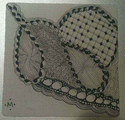 Zentangle by Mary Masi