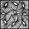 Zentangle pattern: Yuma. Image © Linda Farmer and TanglePatterns.com. All rights reserved.