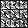 Zentangle pattern: Zanzee