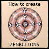 TanglePatterns Tutorial: How to create CZT Marguerite Samama's Zenbuttons