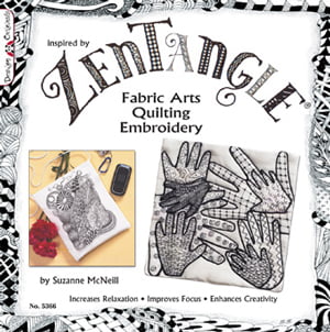 Zentangle Fabric Arts, Quilting, Embroidery