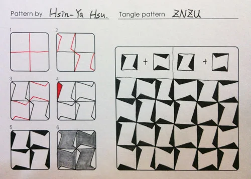 Hos to draw ZNZU by Hsin-ya Hsu