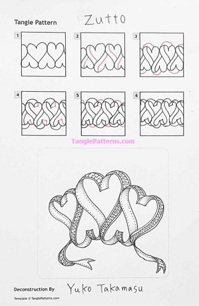 How to draw ZUTTO — and Celebrating 12 Years of TanglePatterns ...